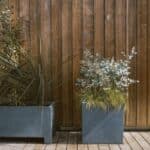 diy outdoor planter wall