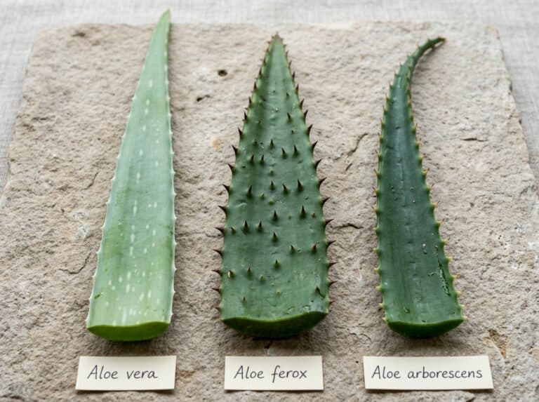 identify aloe species