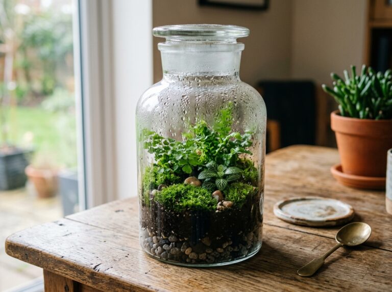 diy closed terrarium system