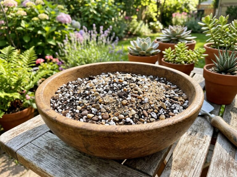 perfect soil mix for succulents