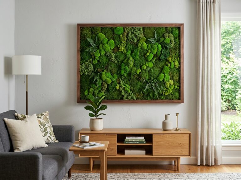 diy moss wall