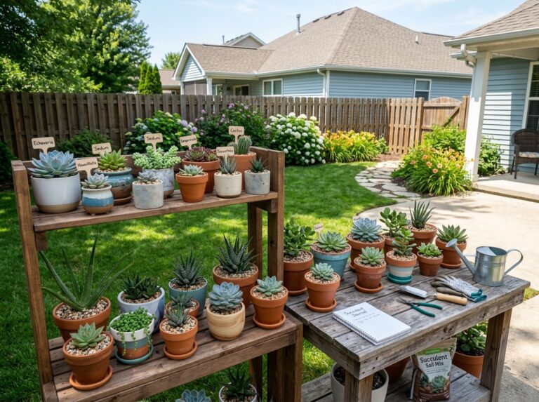 step by step succulent guide