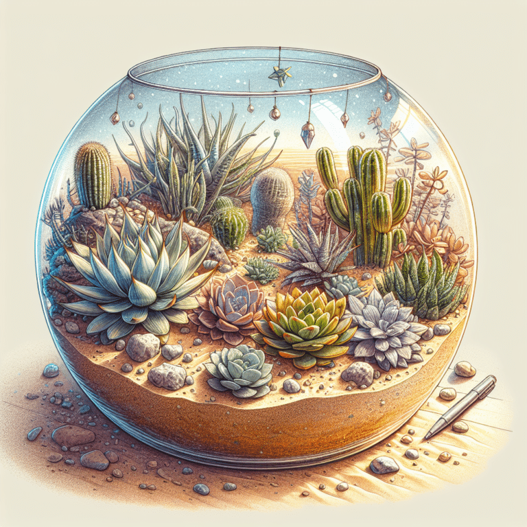 Designing A Desert Ecosystem: DIY Succulent Terrarium
