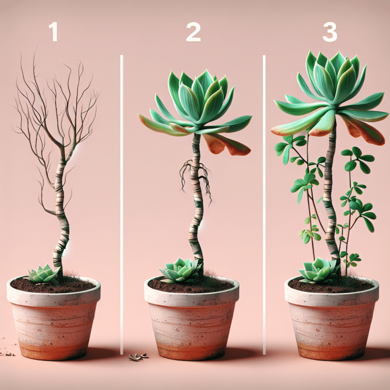 "Reviving a Leggy Succulent: A Plant-lover's Guide
