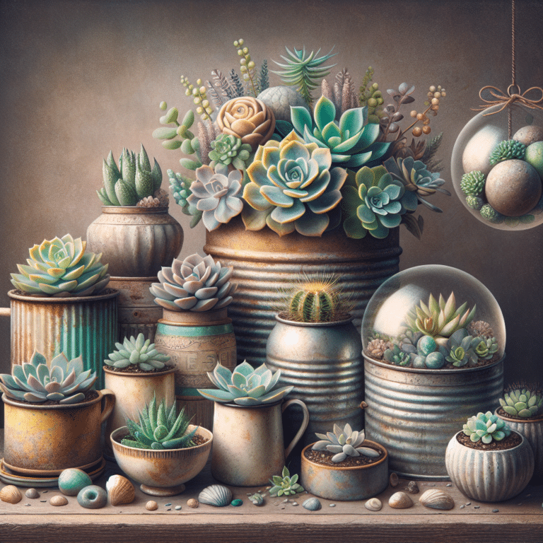 </li>
<li>"Beginners' Guide to Creative Succulent Planter Ideas