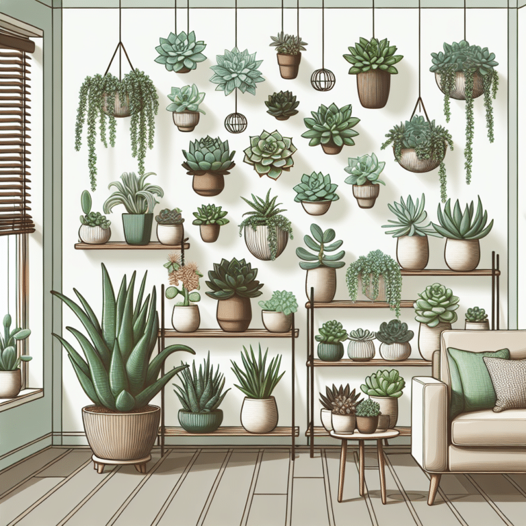 Indoor Succulent Collection Ideas