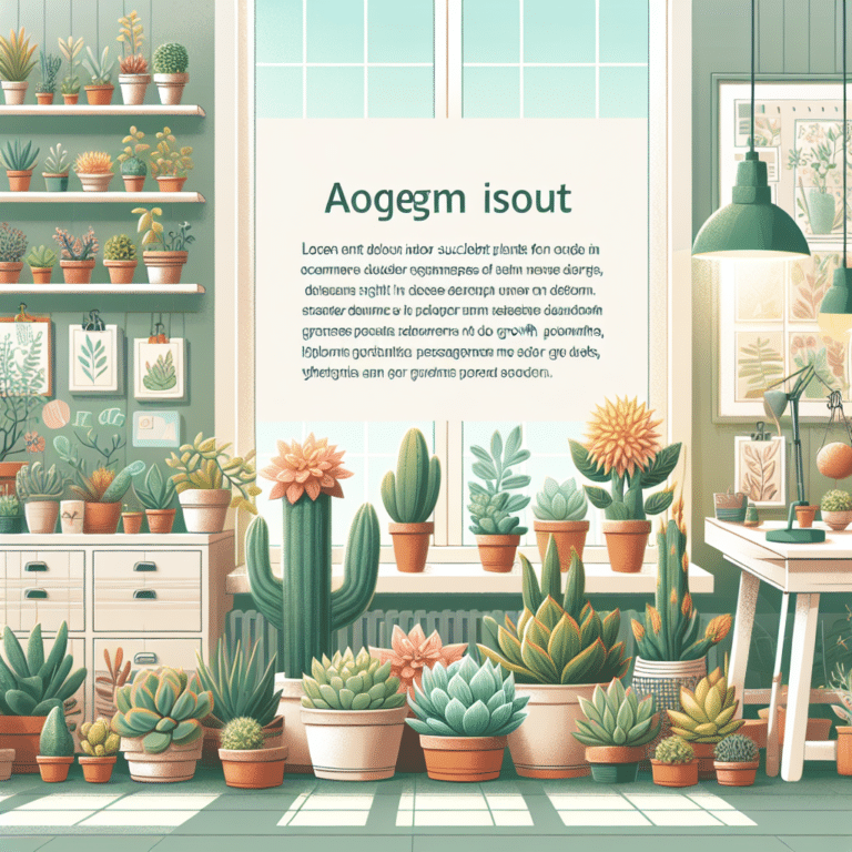 "Uncovering the Reasons behind Indoor Succulent Growth Problems