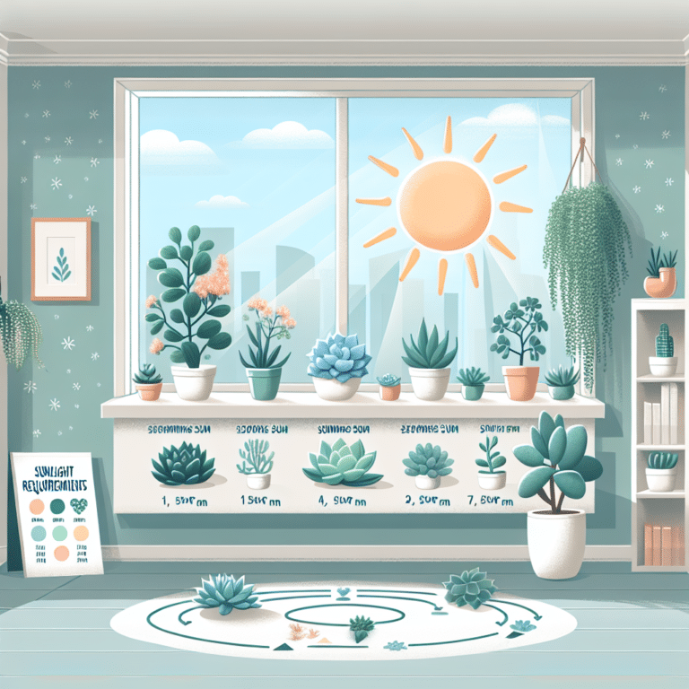 "Sunlight Requirements for Indoor Succulents
