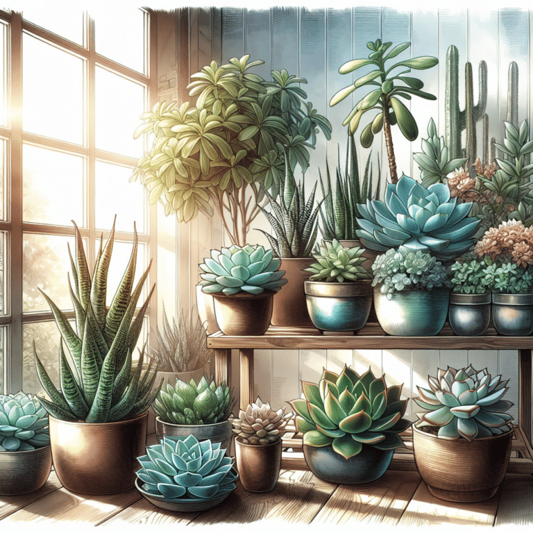  "Indoor Succulents that Need Little Water