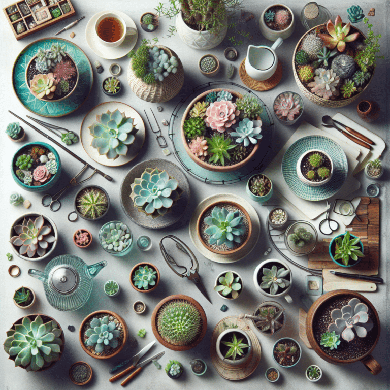 Maximizing Small Spaces with Succulents - A DIY Guide
