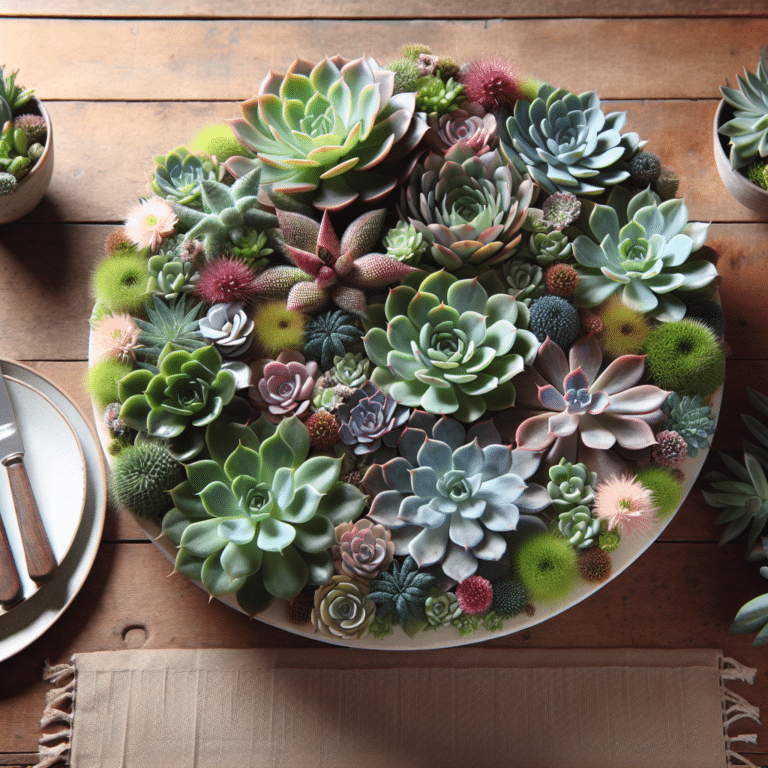 DIY Tutorial: Building a Beautiful Succulent Table Centerpiece