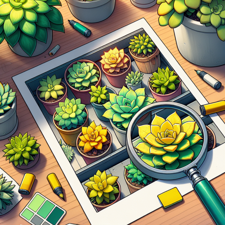 Unlocking the Mystery: Why Are My Indoor Succulents Turning Yellow?