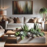 DIY Indoor Succulent Centerpiece Ideas for the Living Room